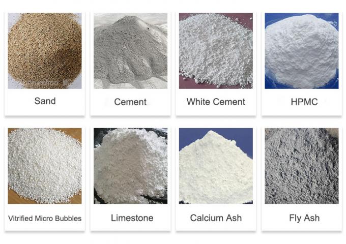 乾燥粉末モルタル 製造ライン 壁 石膏砂 セメント 混合設備 陶器のタイル 接着剤 製造 機械 5