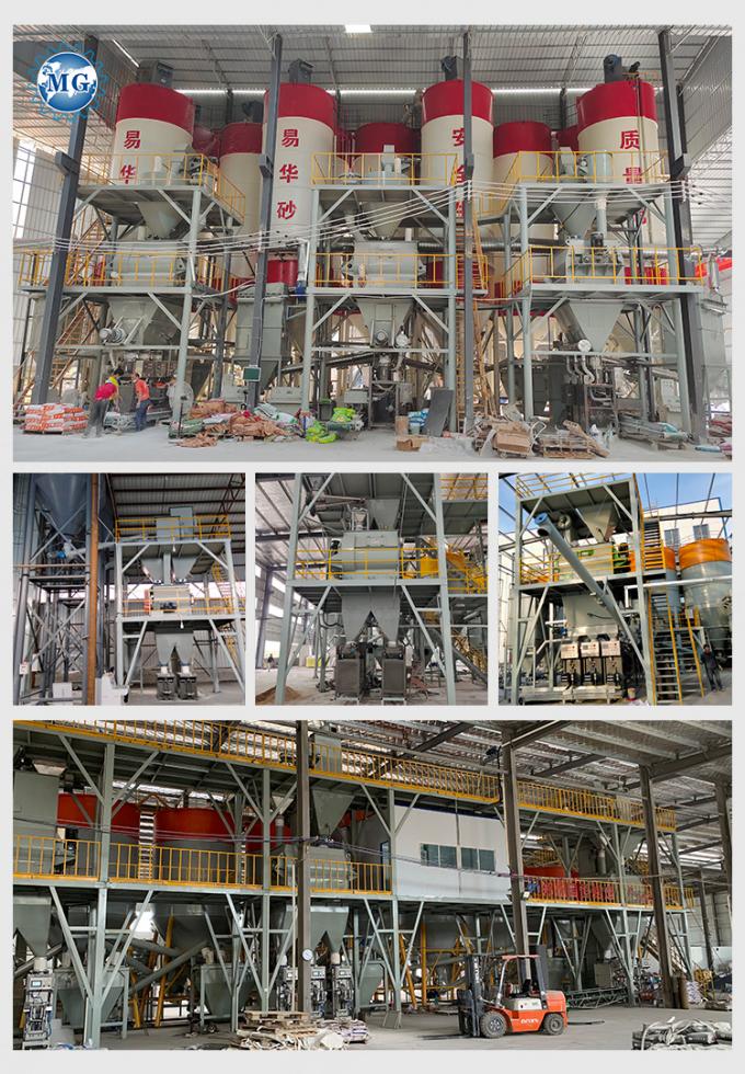 PLC制御システムとタイル接着剤生産ラインの自動自動化 11