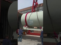 5-10T/H シリコン回転ドラム 砂乾燥機 イタリア オリジナルバーナーを装備