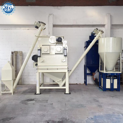 4 - 5T/H半自動乾燥した乳鉢の生産ラインは付着力の作成機械をタイルを張る