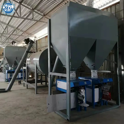 長期保証 3-4 tph 18kw 乾砂砂製 製造ライン 壁 石膏 砂 石膏 混凝土 陶器 タイル 粘着 粘土 製造 機械