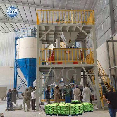 自動重量化 乾砂砂砂混ぜ工場 壁 敷石 石膏 脱毛 覆面 砂 セメント ミキサー タイル 接着剤 粘土 製造 機械
