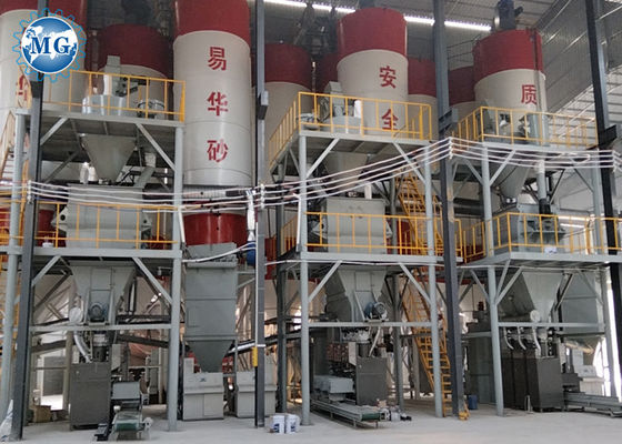 中国 工場 自動 乾燥 モルタル 生産ライン 乾燥 粉末 ミキサー マシン