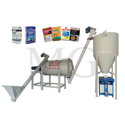 乾燥混合粉末モルタル工場