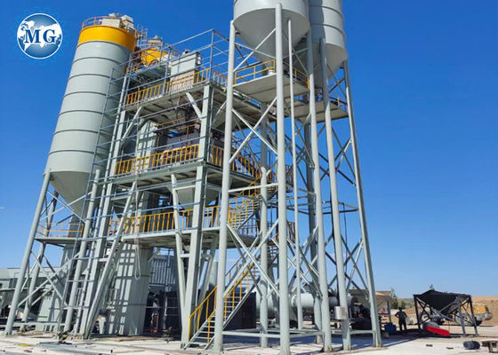 理性的なPLCの倍シャフトのミキサーの混合晒粉の植物10-30T/H 100KW